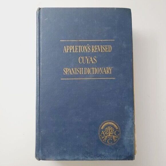 Vintage 1950s Appleton's new cuyas english-spanish hardcover - Picture 10 of 10